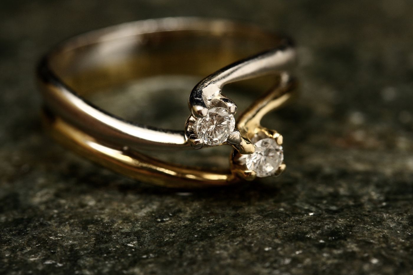 Close-up of a diamond ring